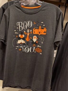 2026 Disney Mickey Not So Scary Halloween Party Passholder TShirt Boo To You